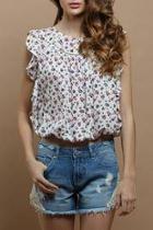  White Flower Top