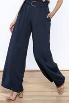  Navy High Waist Pants