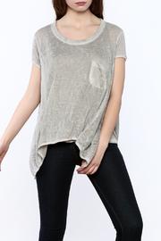  Ceci Grey Top
