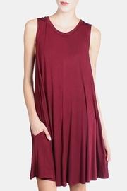  Wine Swing Dress