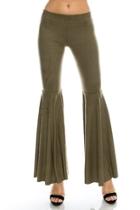  Green Flared Leggings