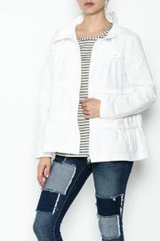 White Ruffle Jacket