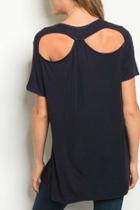  Navy Back Tee
