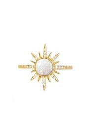  Opal Starburst Ring