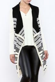  Striped Duster Vest