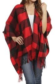  Buffalo Check Poncho