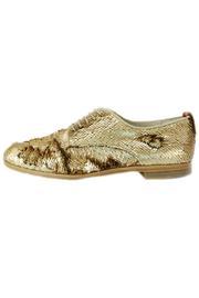  Bronze Sequin Brogue