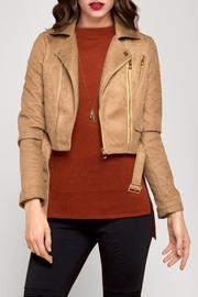  Crop Biker Jacket