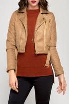  Crop Biker Jacket