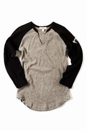  Grey Baseball Tee