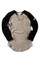  Grey Baseball Tee