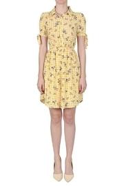 Tie-on Sleeves Dress