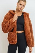  Sherpa Hoodie Jacket