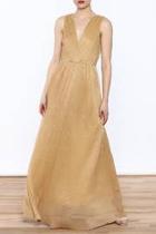  Gold Evening Dress