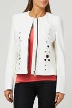  White Boxy Jacket