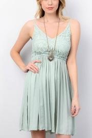  Seafoam Backless Dress