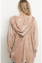  Beige Faux Jacket