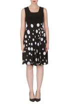  Polka Dot Print Dress