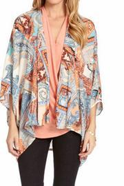  Paisley Drape Jacket