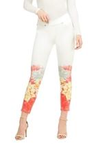  Ombréfloral Crop Jeans