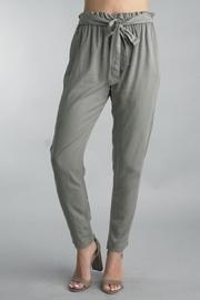  Cinch-waist Jogger Pant