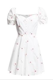 Frill Emb Dress