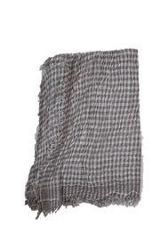  Grey Checkered Scarf