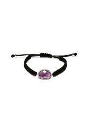  Amethyst Macrame Bracelet