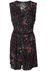  Ziper Front Dress