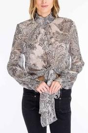  Paisley Tie Top