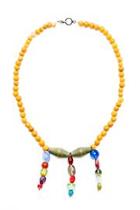  Glass Beaded Necklace