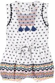  Multicolor Woven Romper