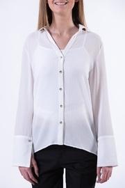  Dressy Cream Blouse