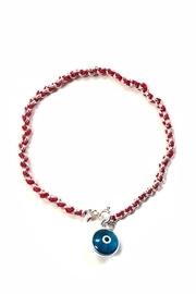  Red-thread Evil-eye Silver-bracelet