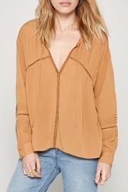  Zelia Woven Top