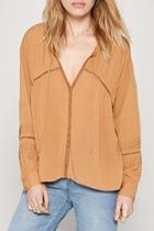  Zelia Woven Top