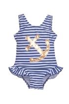  Stripe Anchor Swimsuit