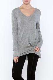  Twisted Hem Top
