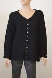 Embellished Cotton Sweater