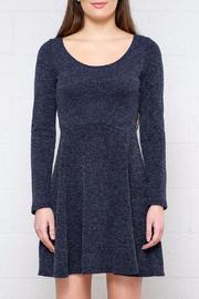  Fuzzy Skater Dress