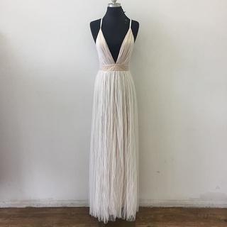  V Maxi Dress