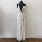  V Maxi Dress