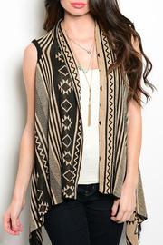  Fringe Trim Vest