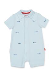  Blue Narwhal Polo Romper