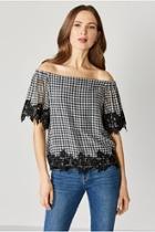  Bailey Checkered Top