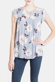  Grey Floral Doll Blouse