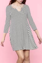  White Criss Cross Dress