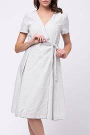  Cotton Wrap Dress