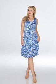  Indigo Leopard Dress