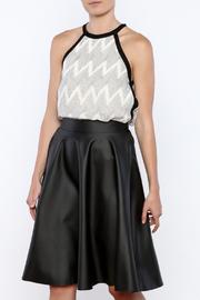  Sheer Tie Neck Tank